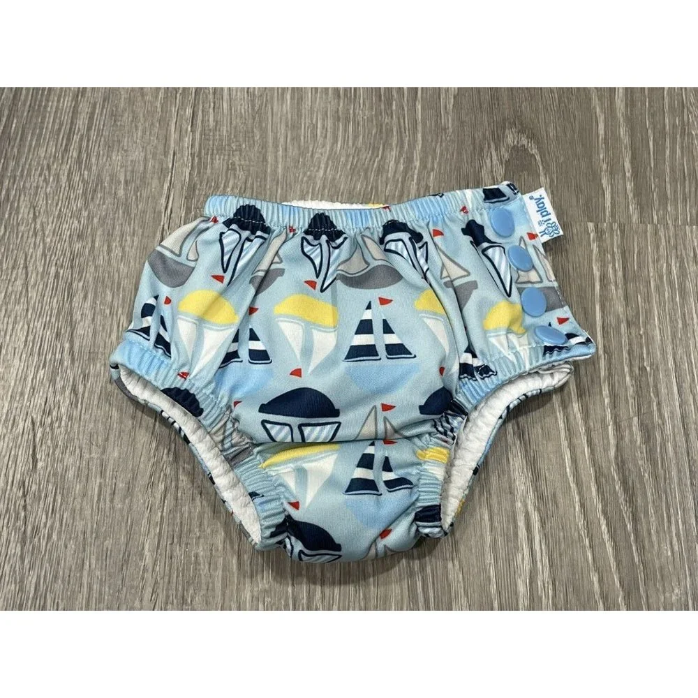 I Play Swim Diaper sailboat Boys 6 Month D21